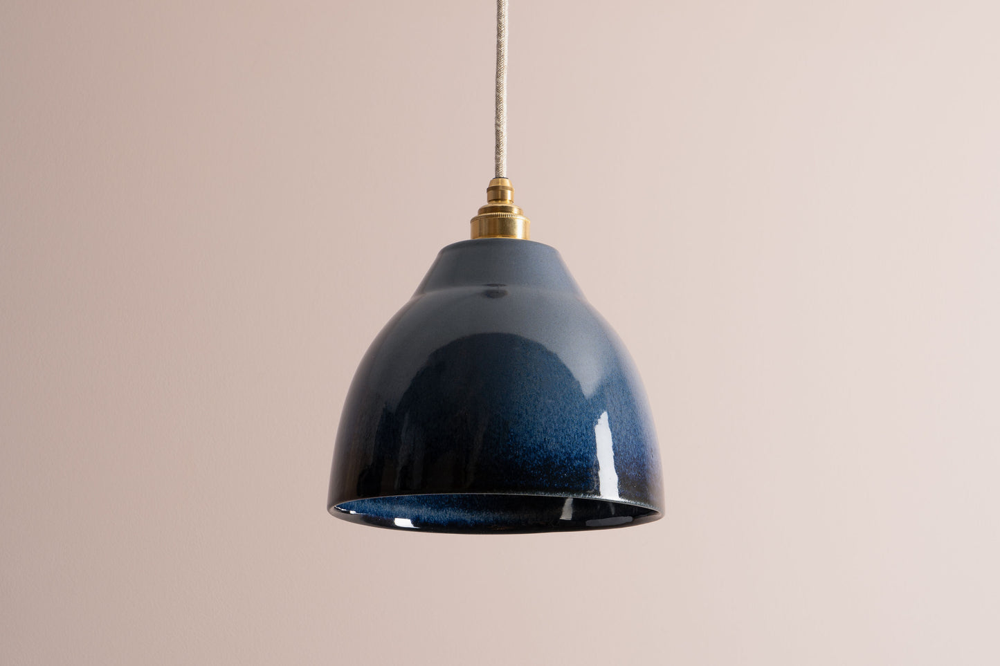 Element Pendant Light in Ceramic and Brass/Nickel [OUTLET]