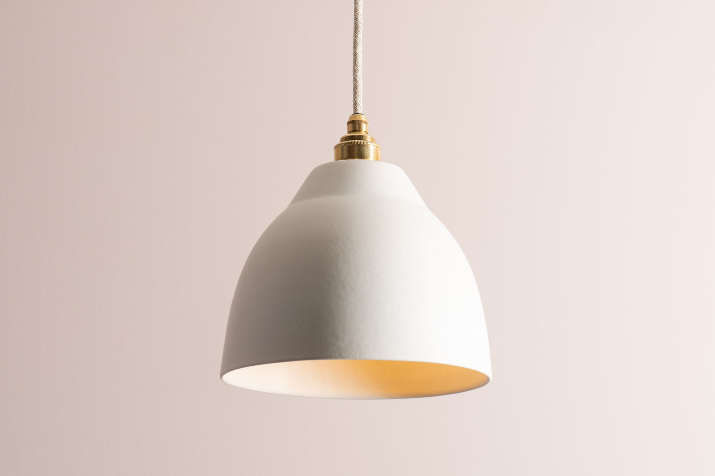 Element Pendant Light in Ceramic and Brass/Nickel [OUTLET]