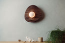 Towan Wall Light in Solid Oak/Walnut