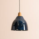 Element Pendant Light in Ceramic and Oak [OUTLET]