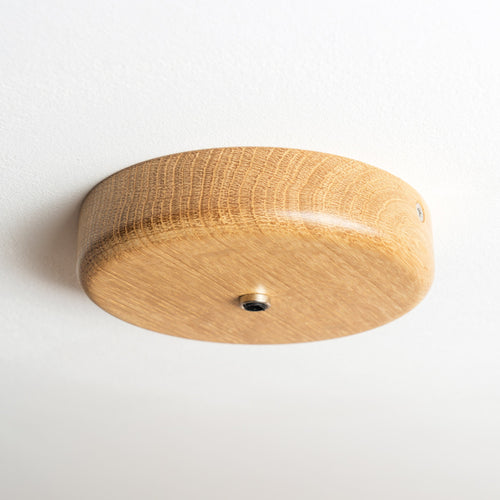 Ceiling Rose - Solid Oak