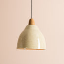 Element Pendant Light in Ceramic and Oak [OUTLET]