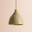 Element Pendant Light in Ceramic and Oak [OUTLET]
