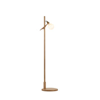 Oak Lomm Floor Lamp