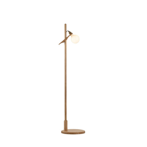 Oak Lomm Floor Lamp by StudioHaran