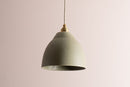 Green Element Pendant Light in Ceramic and Brass/Nickel by StudioHaran