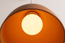 Terracotta Element Pendant Light in Ceramic and Brass/Nickel by StudioHaran