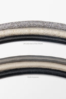 Green XL Dawn Pendant Light in Ceramic and Oak by StudioHaran