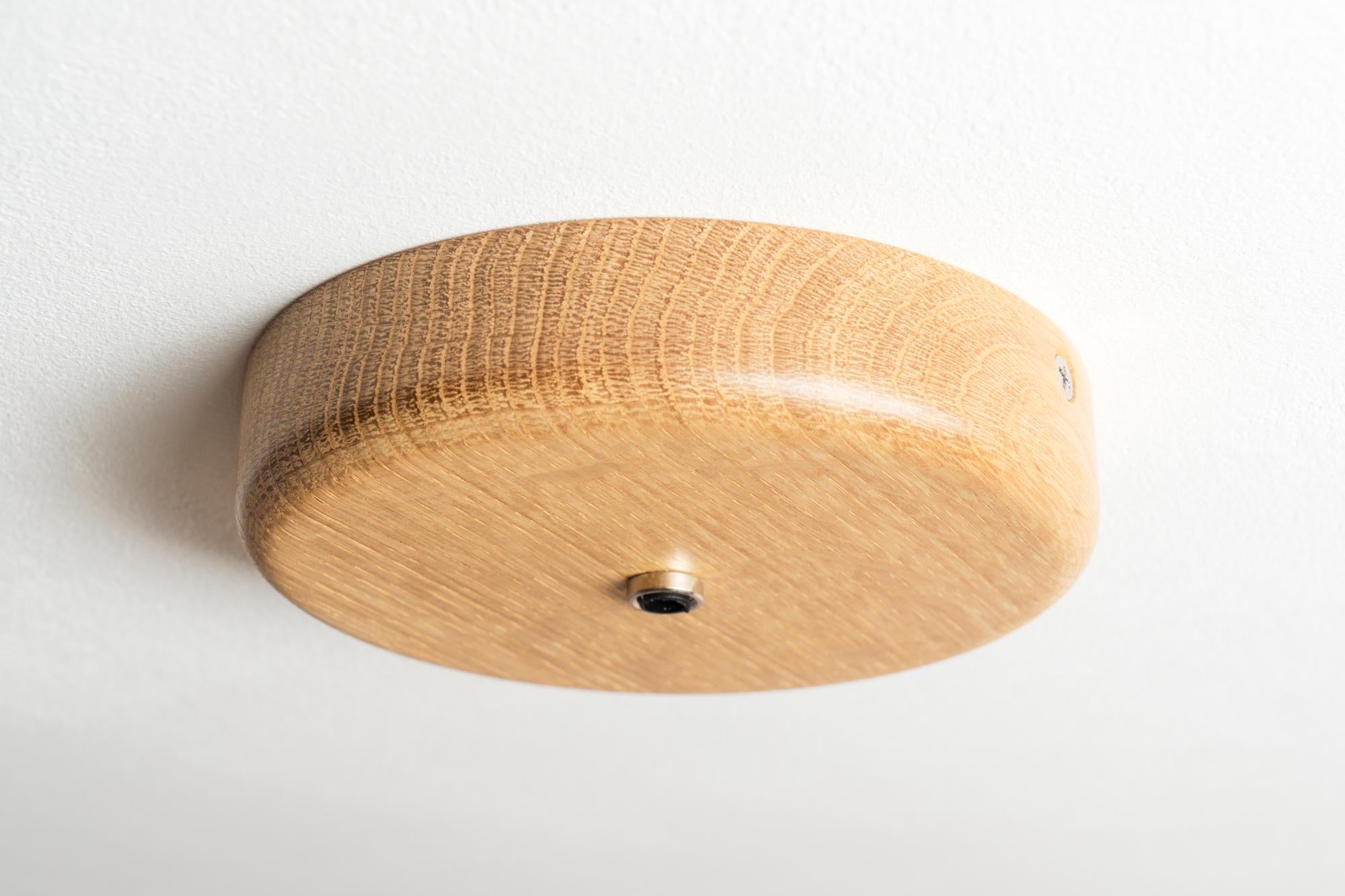 Ceiling Rose - Solid Oak by StudioHaran