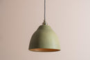 Green Element Pendant Light in Ceramic and Brass/Nickel by StudioHaran