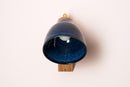 Blue Element Wall Light in Ceramic and Oak by StudioHaran