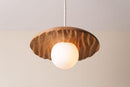 Porth Pendant Light in Solid Oak by StudioHaran