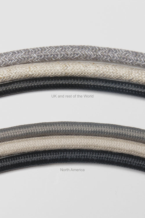 Speckle Cream Matt Porth Pendant Light in Ceramic and Oak by StudioHaran