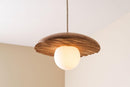 Porth Pendant Light in Solid Oak by StudioHaran