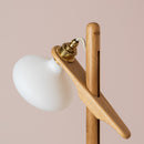 Lomm Floor Lamp in Oak
