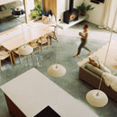 Speckled Cream Matt Dusk Ceramic Lamp Shade and Pendant Set