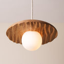 Porth Pendant Light in Solid Oak