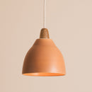 Element Pendant Light in Ceramic and Oak [OUTLET]