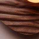 Towan Wall Light in Solid Oak/Walnut